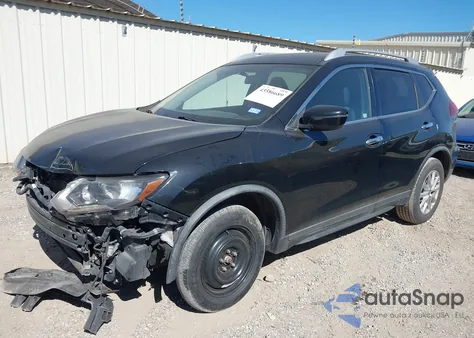 2018 Nissan Rogue Sv из США, поврежденный, VIN KNMAT2MT5JP502328